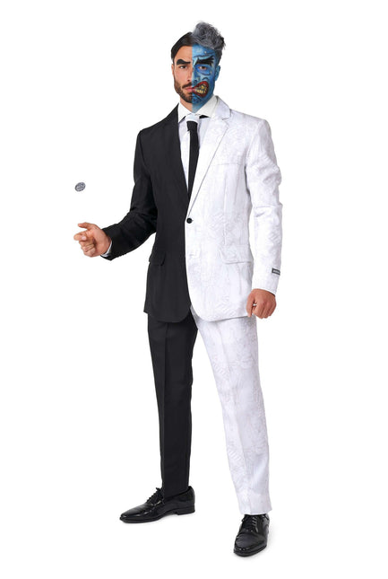 Traje Negro Blanco Dos Caras Hombre <tc>Suitmeister</tc>