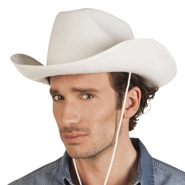 Sombrero Vaquero Rodeo Blanco