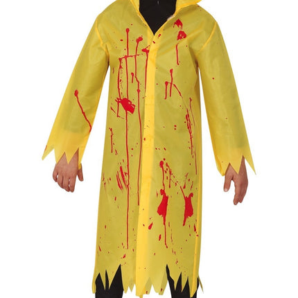 Disfraz Halloween Niño Chubasquero Sangriento
