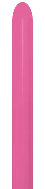 Globos de modelismo Nozzle Up Fucsia 5cm 152cm 50pcs