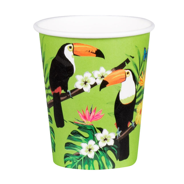 Vasos Tucán Papel 210ml 10uds.