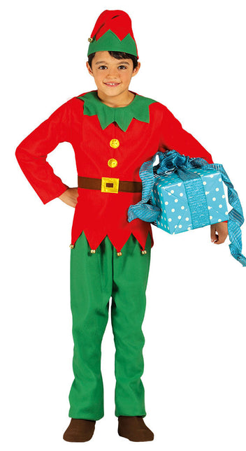 Disfraz de Elfo de Navidad Deluxe Niño