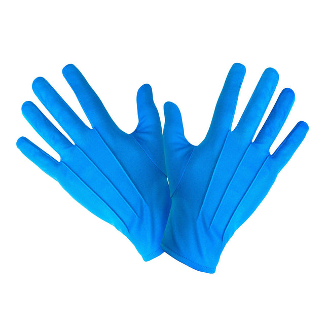 Guantes azules
