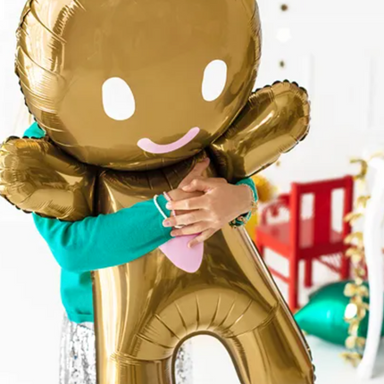 Globo de Helio Pan de Jengibre Vacío 97cm