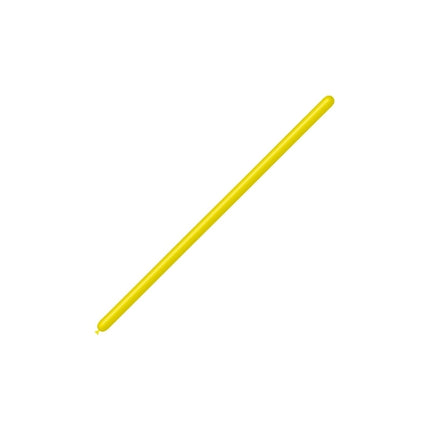 Amarillo claro Globos de modelismo 2,5cm 150cm 100pcs