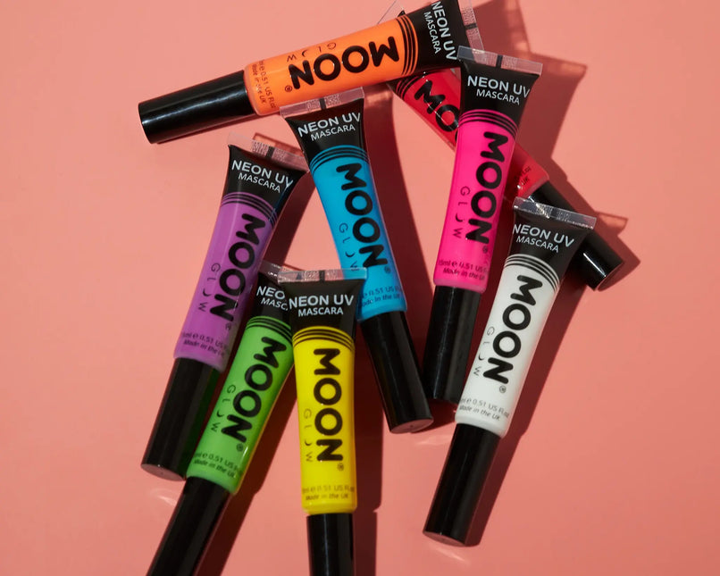 Máscara de pestañas Moon Glow Neon UV Rosa Intenso 15ml