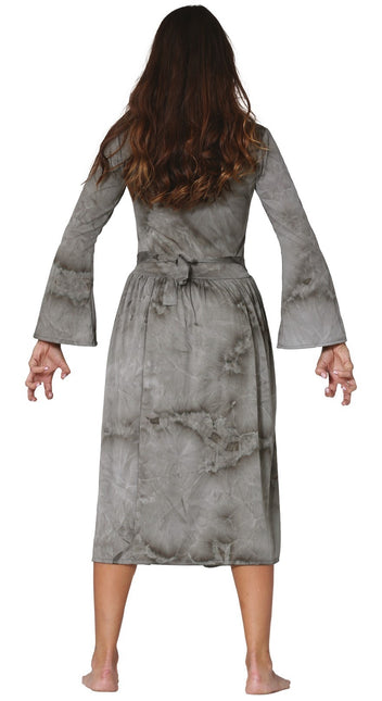 Vestido Muñecas Gris