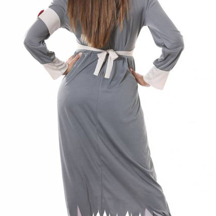 Disfraz de Halloween de Enfermera Deluxe para Mujer