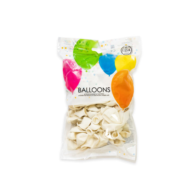 Globos Blancos 13cm 100pcs