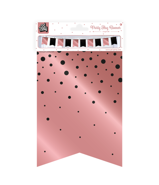 Guirnalda Rosa Negra 6m