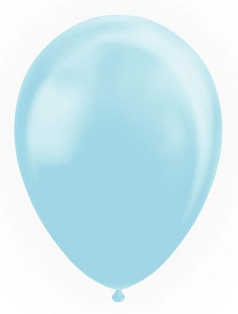 Globos Azul Claro Macaron Pastel 30cm 100pcs