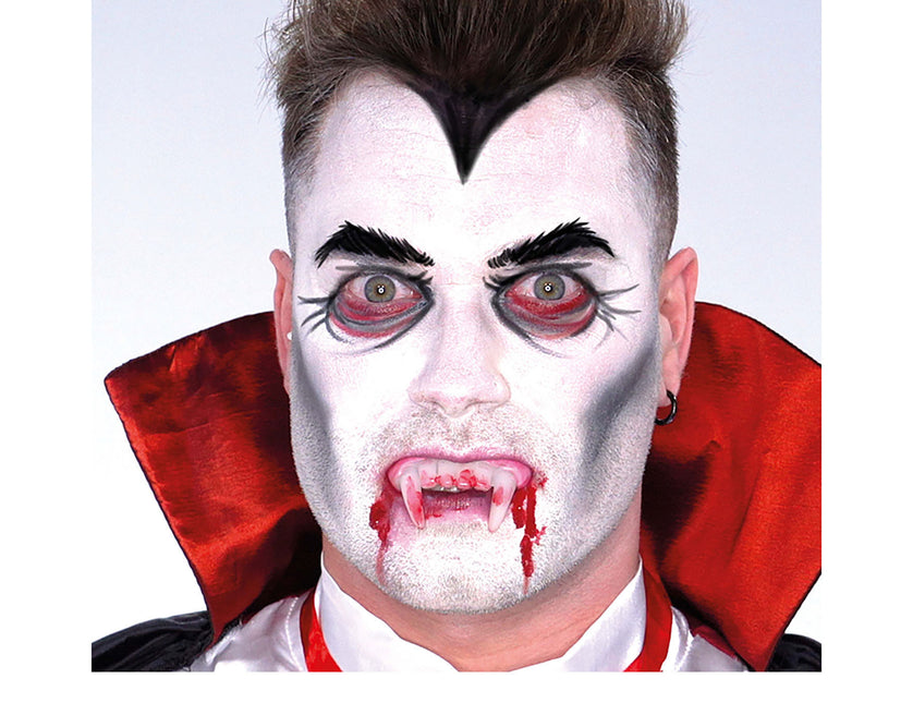 Set Maquillaje Halloween Purpurina Vampiro