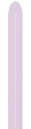 Globos de modelismo Nozzle Up Pastel Mate Lila 5cm 152cm 50pcs