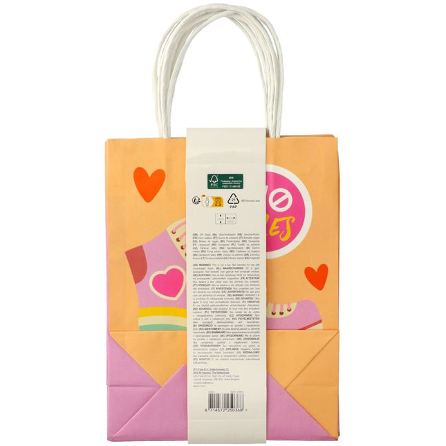 Emoij Bolsas de fiesta 27cm 6uds