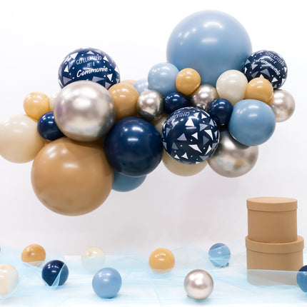 Globos Kit de globos DIY Comunión ecológica Azul