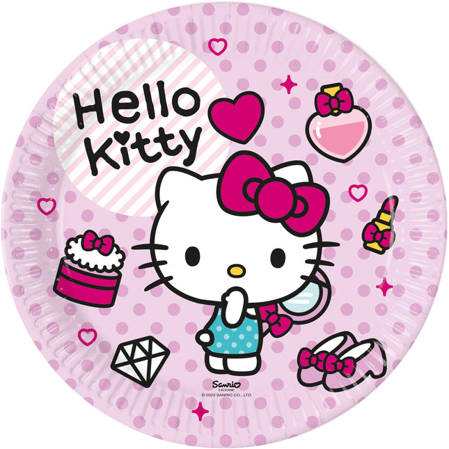 Platos Hello Kitty 23cm