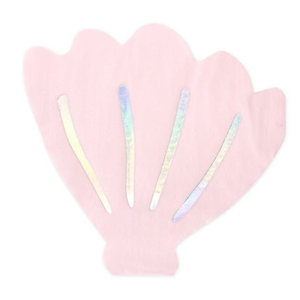 Servilletas concha 13cm 20uds.