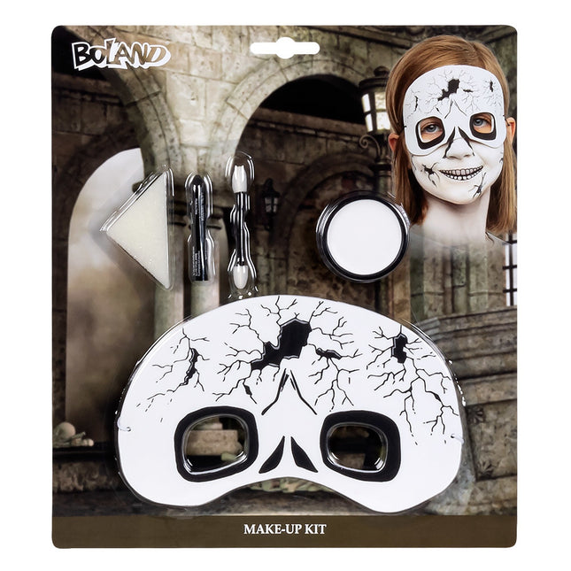 Set Pintura Halloween Calavera Niño
