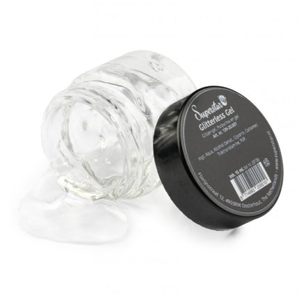 Gel de purpurina transparente