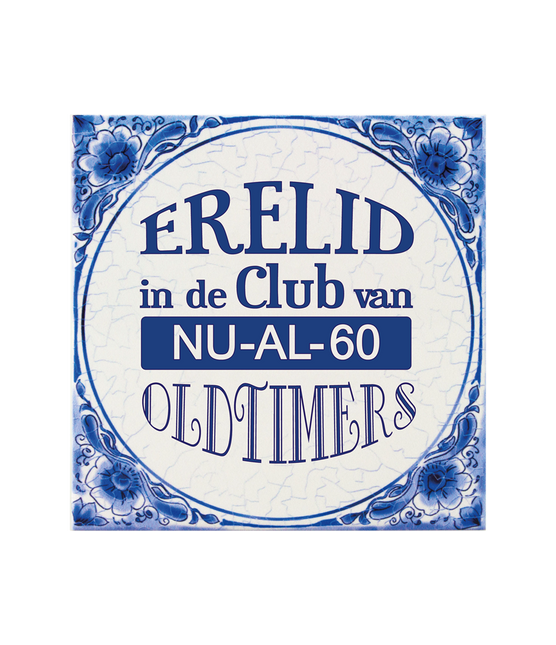 Azulejo Azul Delft 60 Años 14,5cm