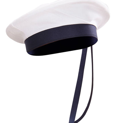 Blanco Azul Gorra Capitán