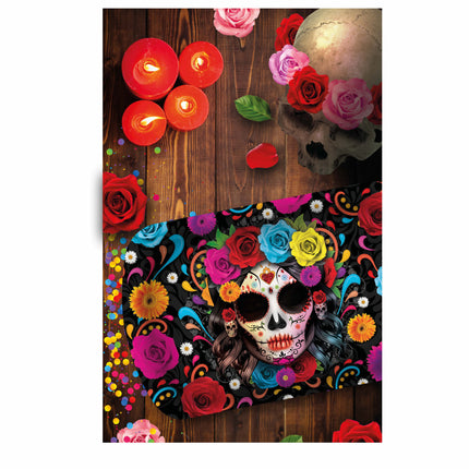 Bandeja Halloween Calavera 39cm