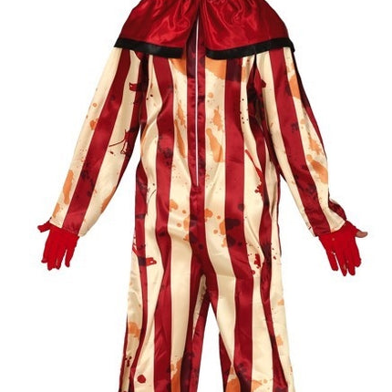 Disfraz de payaso asesino para Halloween Hombre