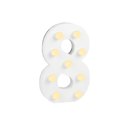 Figura de 8 luces 16,5 cm