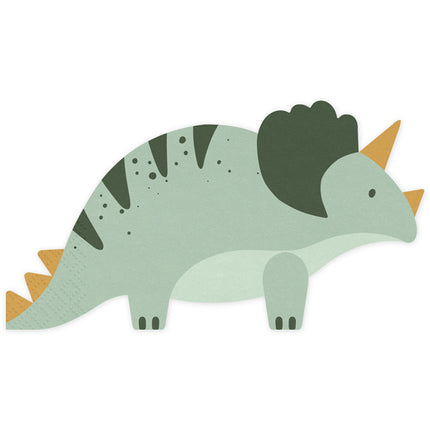 Servilletas Dinosaurio 18cm 12uds.