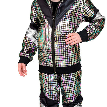 Chándal Neón 80S Defectuoso Holográfico Niño