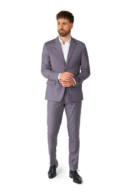 Traje Gris Oscuro Hombre <tc>OppoSuits</tc>