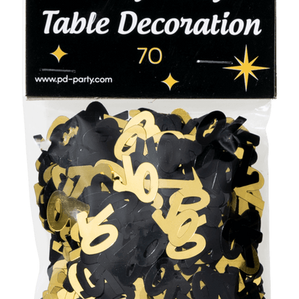 Confeti de mesa 70 Años 20gr