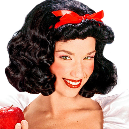 Peluca Negra Blancanieves