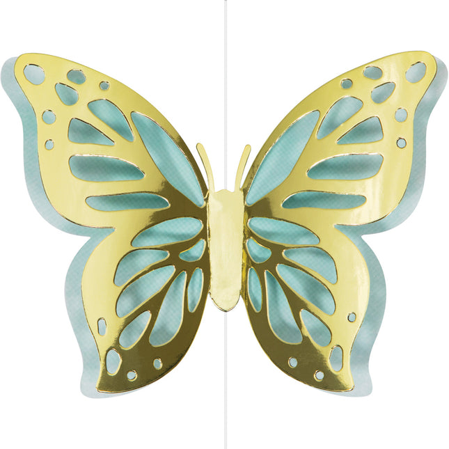 Mariposa Colgante Decoración 18cm 3pcs