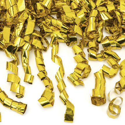 Cañón Confetti Serpentina Oro 60cm