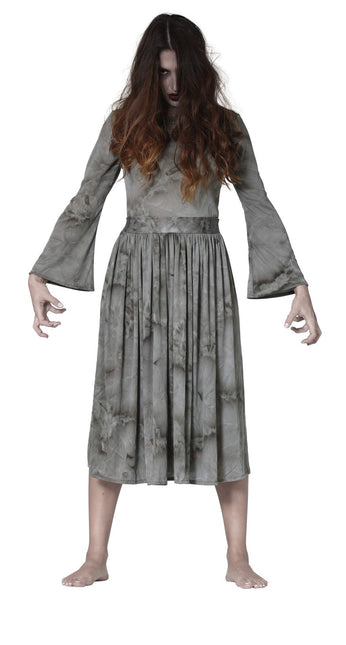 Vestido Muñecas Gris