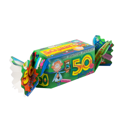 Caja regalo 50 Años Hombre 26cm