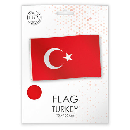 Bandera Turquía 1,5 m