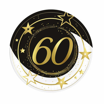 Platos 60 Años 23cm 6pcs