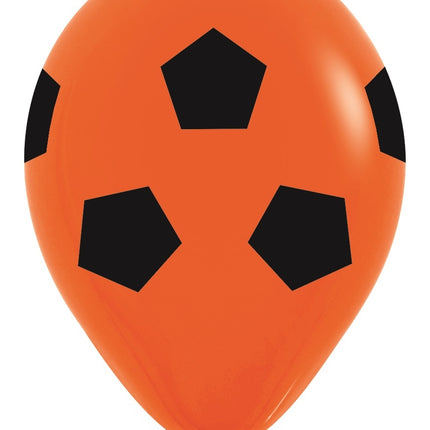 Globos Fútbol Mix 30cm 25pcs