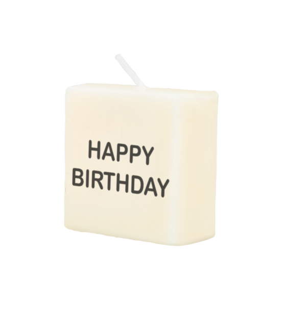Vela Letra Feliz Cumpleaños 4cm