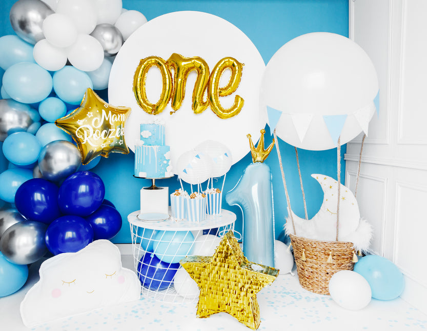 Arco de Globo Casero Set Azul 2m