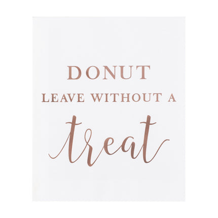 Bolsas Benefit Donut Deja Papel 17cm 20pcs