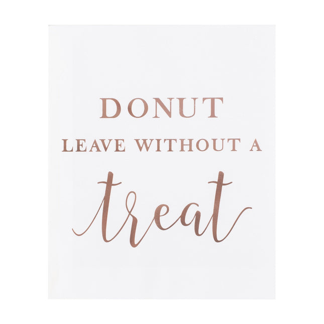Bolsas Benefit Donut Deja Papel 17cm 20pcs
