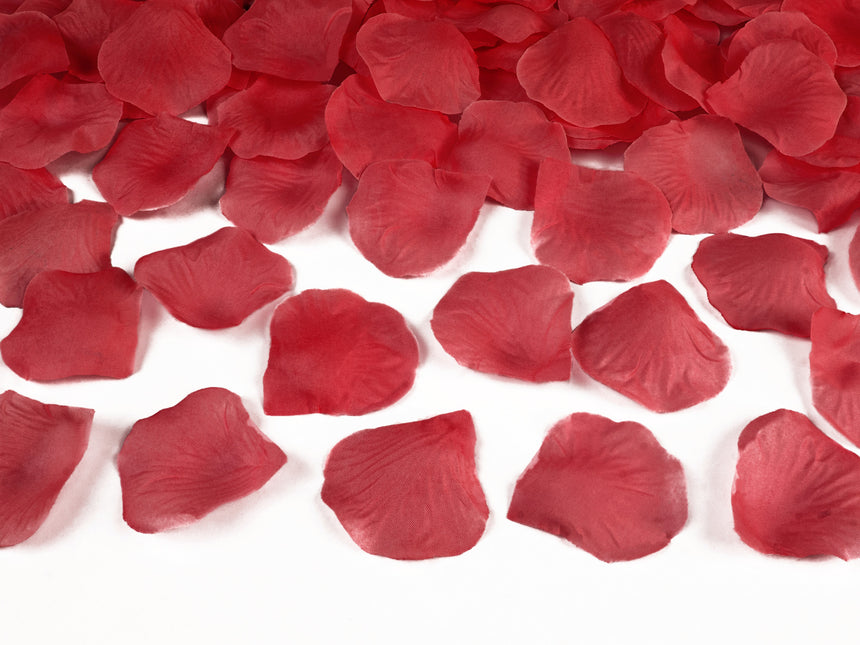 Pétalos de rosa roja 100uds.