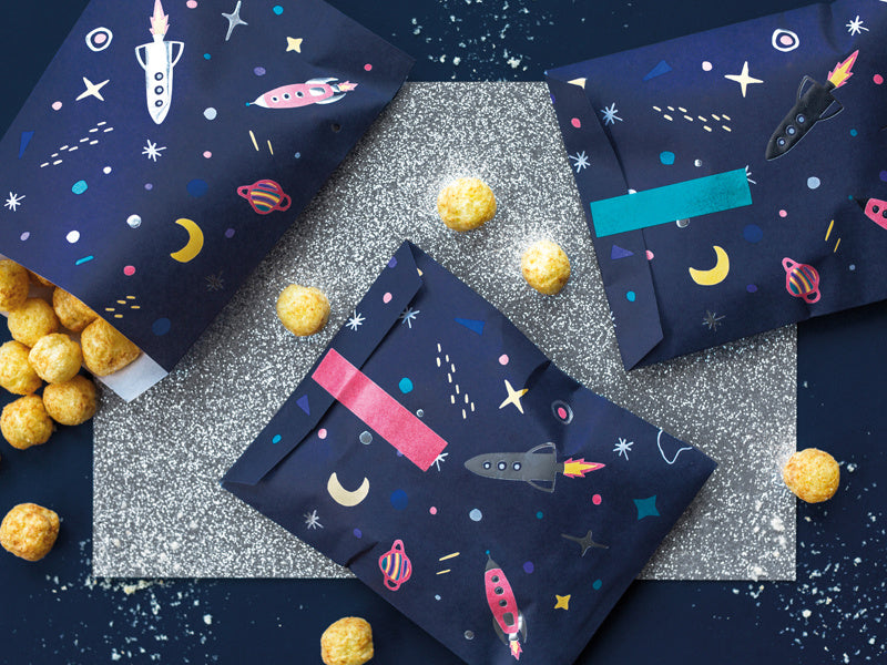 Bolsas para compartir Espacio 14cm 6ud