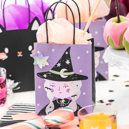 Bolsa de distribución de Halloween Bruja