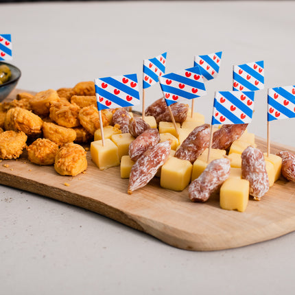 Friesland Palitos de cóctel Pompeados 6cm 50uds.