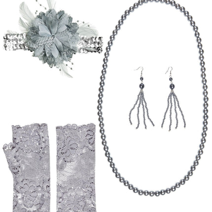 Roaring Twenties 20S Juego de accesorios 4 piezas