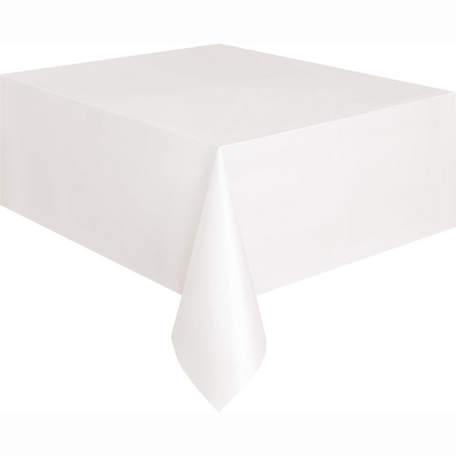 Mantel Blanco Plástico 2,74m
